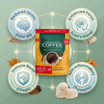 Ashwagandha Coffee with Turmeric & Mushrooms 100g (40 Servings) | KSM-66 Ashwagandha